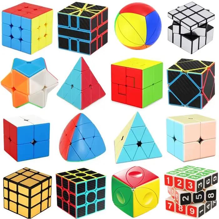 Cube magique 2x2 Biznesбк рубика 3x3 4x4 Zauberwürfel Speedcube casse-tête jouets pour enfants jeux De défi IQ Juegos De Inteligencia