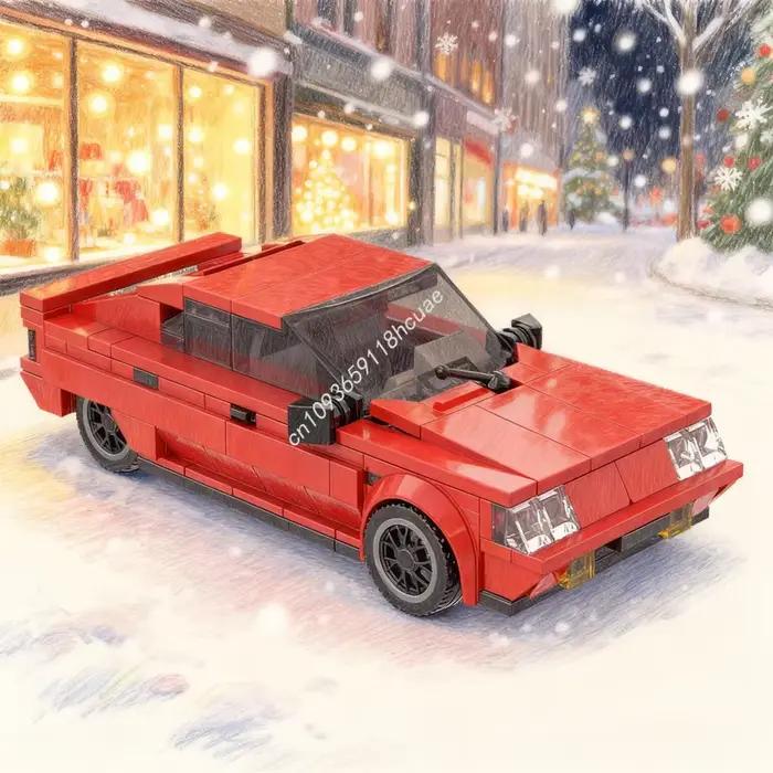 355 pièces MOC Citroën BX GTI City Champions Modèle de construction Cadeaux de Noël Blocs