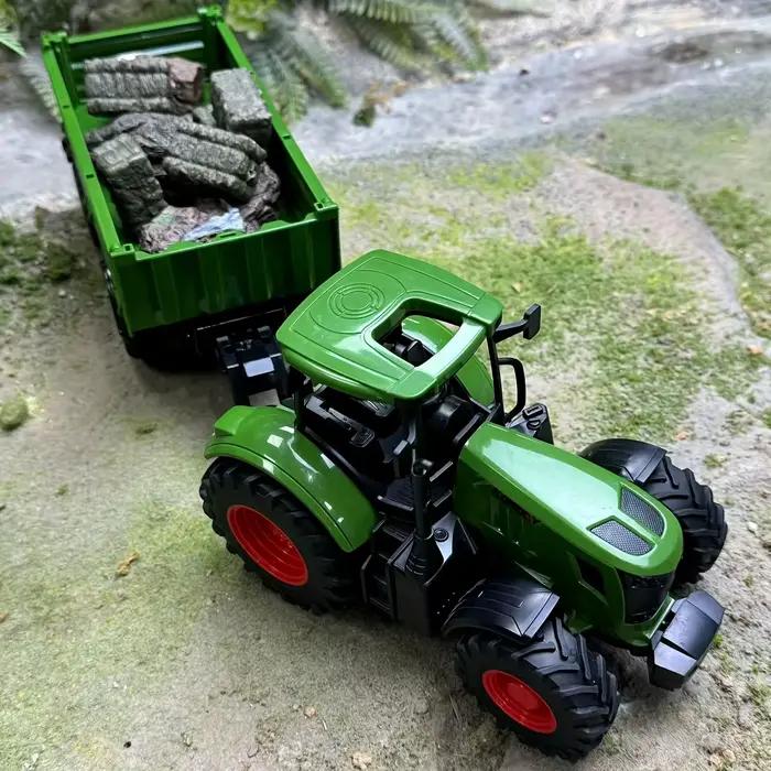 Grand jouet de tracteur agricole de 16