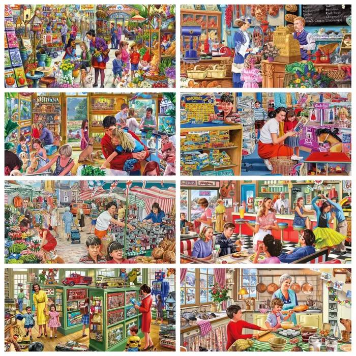 Puzzles de 500/1000/1200/2000 pièces