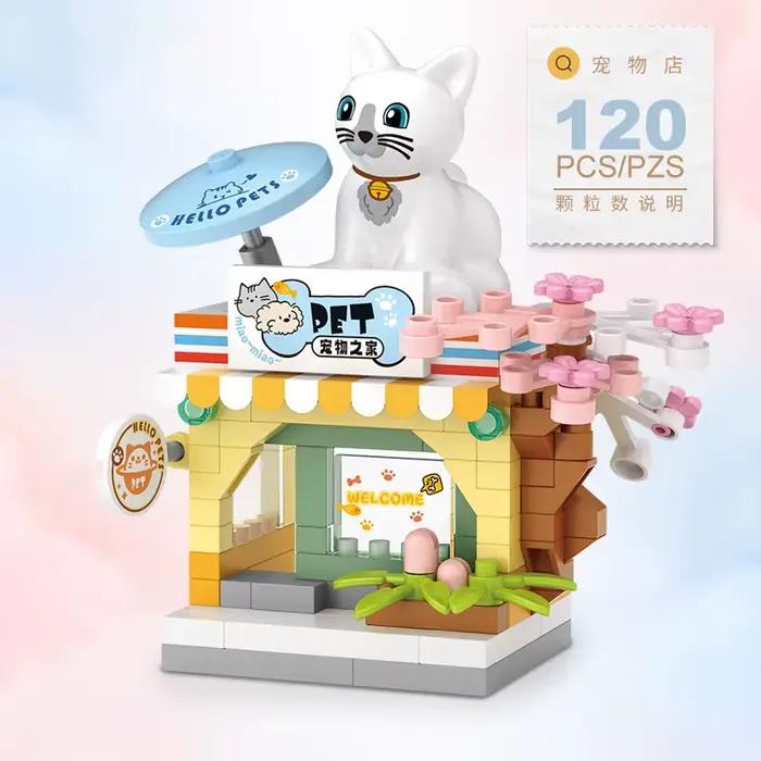 NOUVEAU Kit de Blocs de Construction Modèle de Jouet en Briques : Restaurant