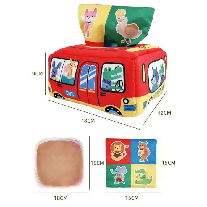 Jouets Montessori Boîtes Magiques pour Bébés Animaux Transports Jeu Développement Sensoriel Occasions Spéciales