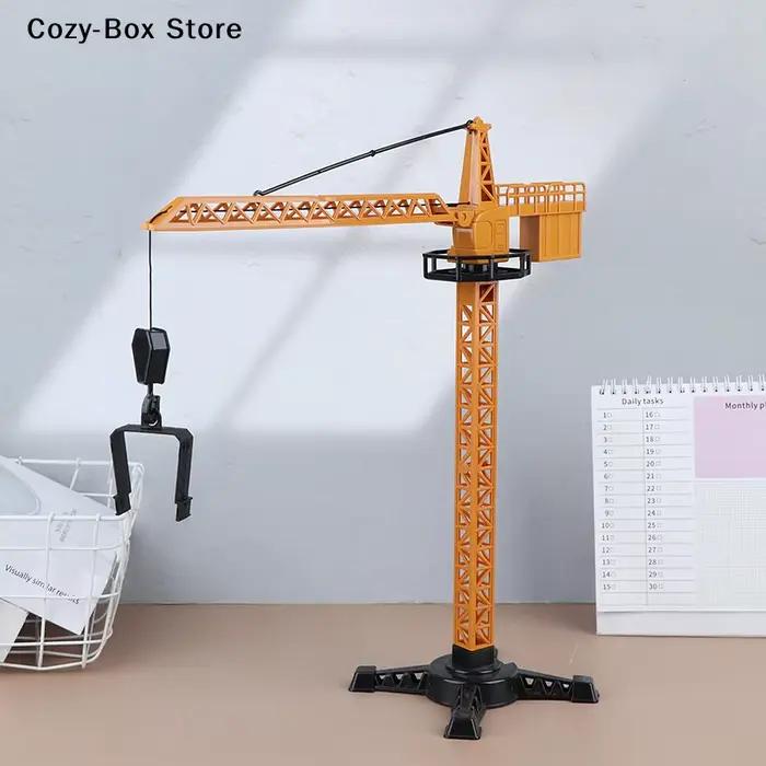 [ZY] Modèles de construction classiques en plastique moulé sous pression : Grue à tour, Chargeuse, Tracteur, Excavatrice [ZY]