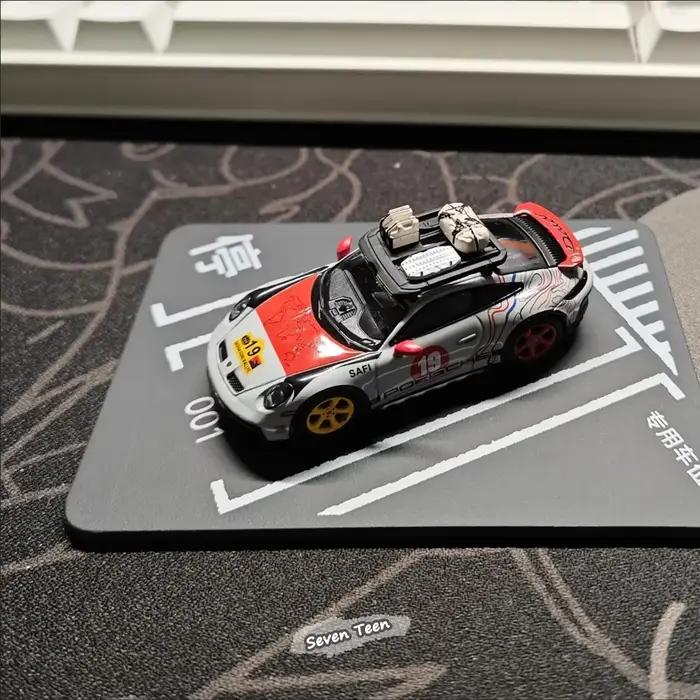 Mini-Scène de Parking 1:64 Hot Wheels, Ornement de Simulation de Stationnement, Présentoir pour la Maison, Miniature, Cadeau pour Homme