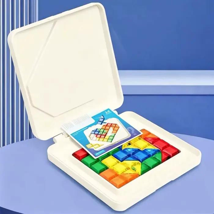 Boîtes de puzzles en forme de cœur