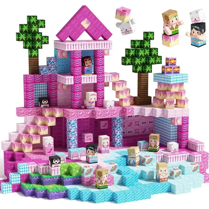 Blocs de construction magnétiques Mine World