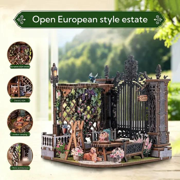 Kit de maison miniature vintage DIY