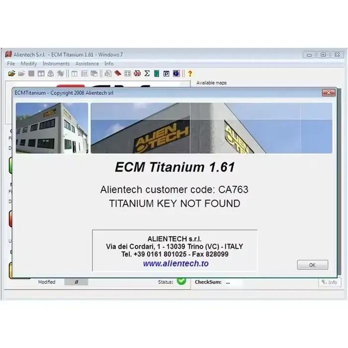 ECM TITANIUM 1.61 avec 26000+drivers, ECM 18259+drivers pour outil ECU, envoi du lien de téléchargement + vidéo d'installation Windows 7