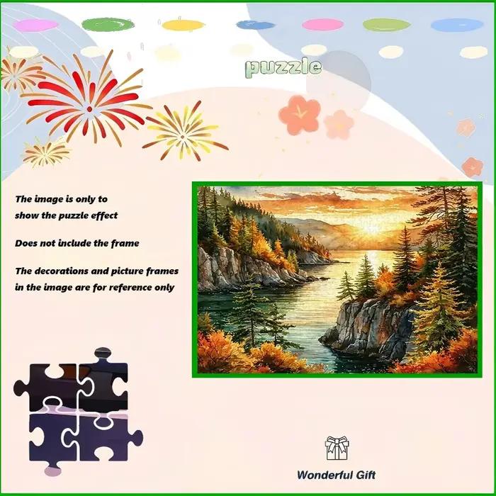 Puzzle de haute qualité 500 1000 pièces pour adultes jeu familial amusant réduction du stress occasions spéciales