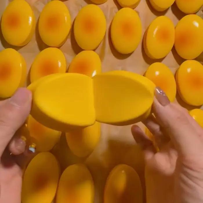 Jouet sensoriel anti-stress en forme de fromage, doux, à remontée lente, portable, pour adultes