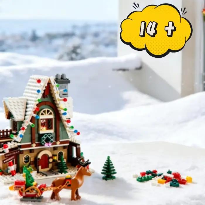 En stock – 1197 pièces – Ensembles de blocs de construction Fairy Club – Jouet créatif à assembler soi-même – Scène de maison – Ornements populaires pour les loisirs – Idéal pour Noël