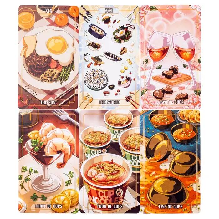 Jeu de société Tarot gastronomique à 78 cartes