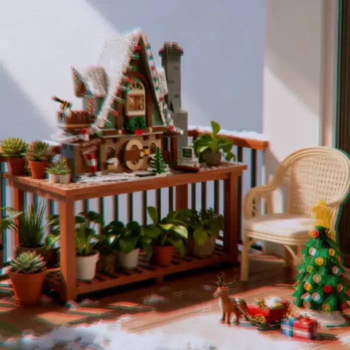 En stock – 1197 pièces – Ensembles de blocs de construction Fairy Club – Jouet créatif à assembler soi-même – Scène de maison – Ornements populaires pour les loisirs – Idéal pour Noël