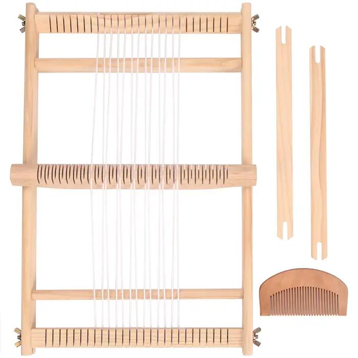 Métier à tisser multi-artisanat en bois QJH 19