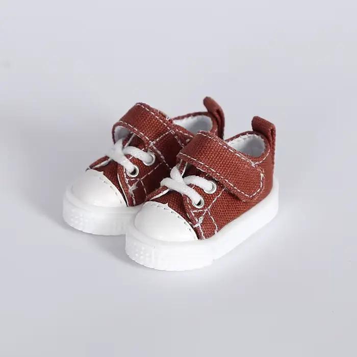 Accessoires de poupée BJD, chaussures en toile, baskets, 1/6 yosd BJD