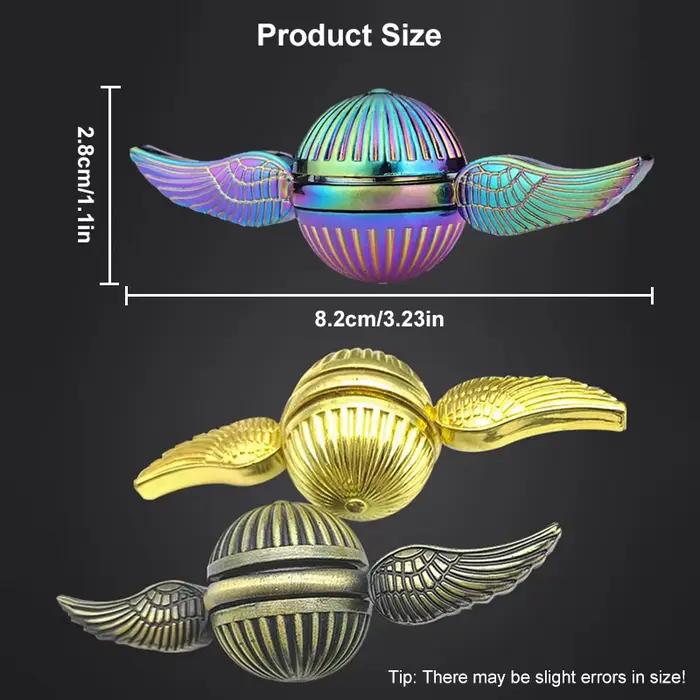 EDC Fidget Spinner jouets doigt filant Gyroscope Anti-Stress