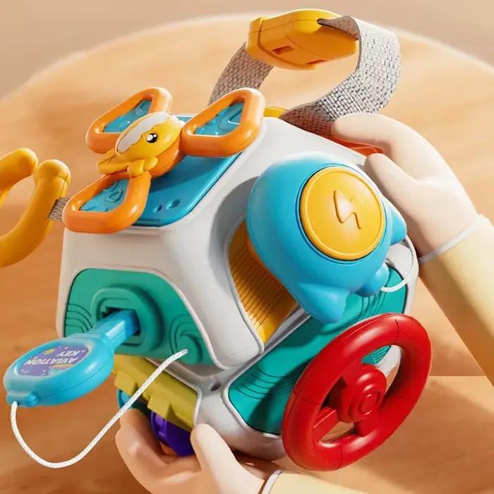 Baby Space Busy Ball — Jouet sensoriel Montessori pour les tout-petits
