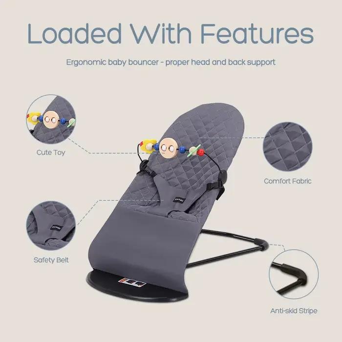 Chaise à bascule pliable pour bébé