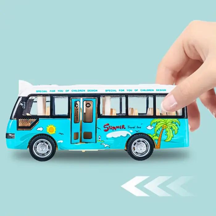 Bus de ville coule pour enfants avec lumières et sons