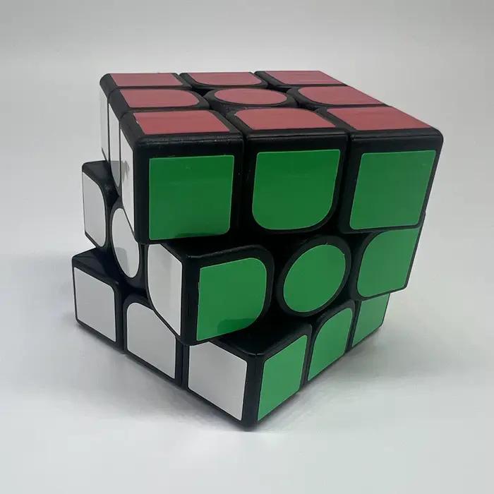 3x3x3 3D amusant soulagement du stress cerveau stimulant puzzle professionnel jeu de vitesse lisse blocage de couleur jouet pour enfants cadeau
