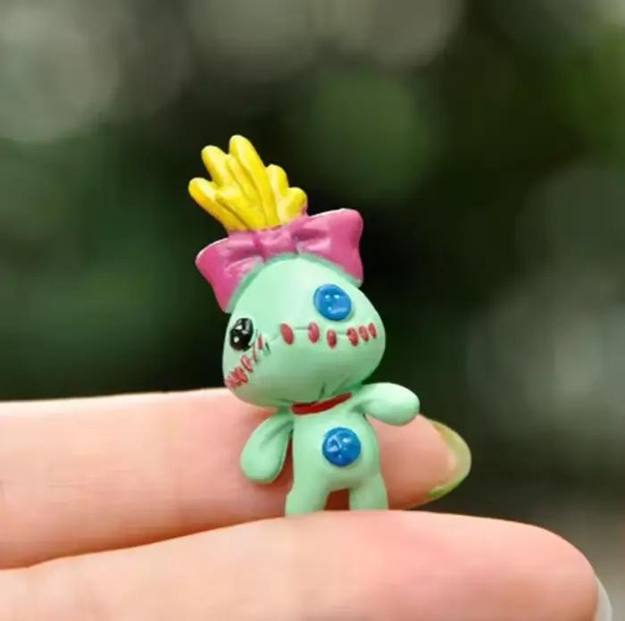 12 pièces Mini point Anime Figurine poupées 3CM dessin animé Lilo et Stitch figurines d'action à collectionner pour enfants et adultes occassions spéciales