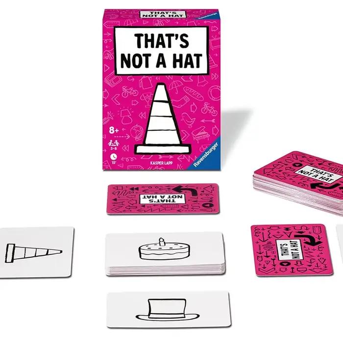 # @That's Not A Hat - Jeu de société amusant pour le bluffage et la mémoire
