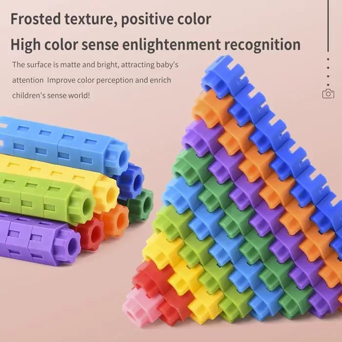 Blocs de construction hexagonaux, grandes particules, jouets à assembler, épissage et blocs de construction créatifs en Six Dimensio