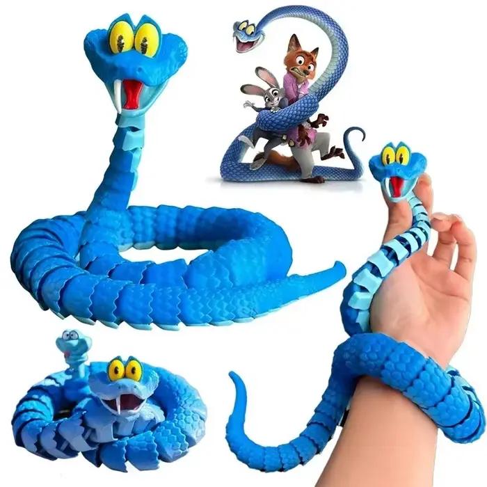 Serpents Artificiels Gary Zootopia 2 Accessoires Anime Anti-Stress Pour Collectionneurs Occasions Spéciales