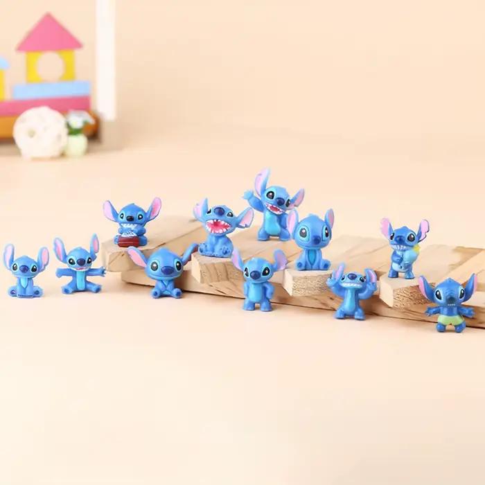 12 figurines miniatures Stitch