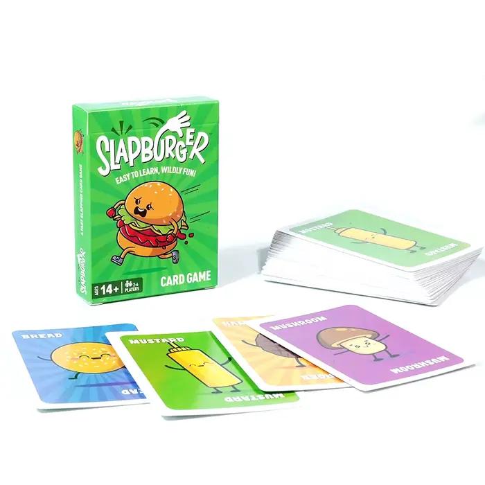 Jeu de cartes Slapburger rapide