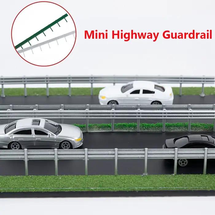 Simulation de garde-corps d'autoroute fait à la main