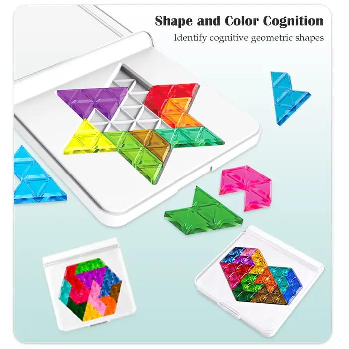 Jouets de puzzle. Entraînement à la pensée logique