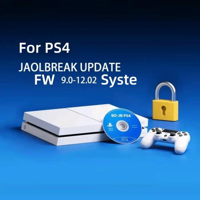 Pour le micrologiciel 9.0-12.02 disque BD-JB aucun PC nécessaire 1 clic démarrage JB disque outil brassage à domicile jouer jeux de sauvegarde pour PS4