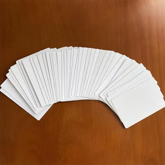 Lot de 50 cartes blanches pour jeu de société