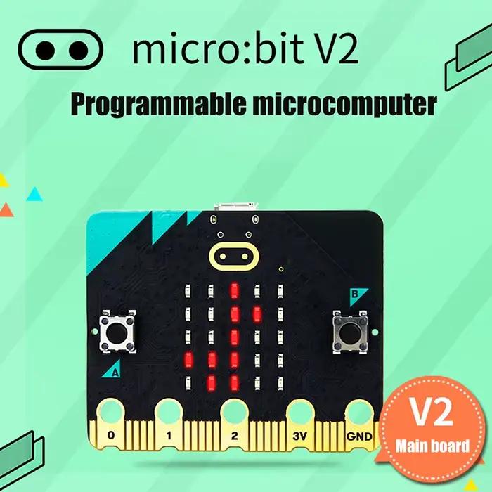 Nouvelle carte de développement DIY BBC Micro:bit V2 Go Edition pour enfants, BBC Micro:bit V2.0