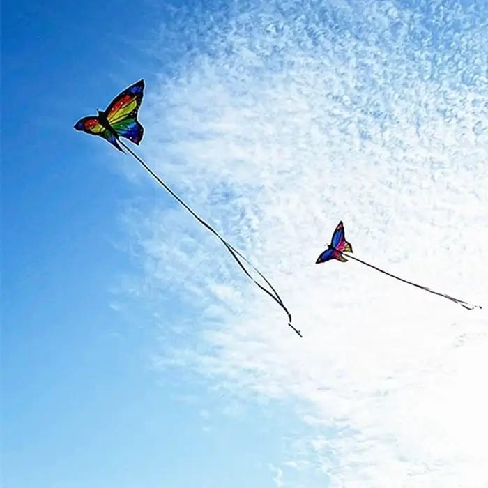 Cerf-volant papillon coloré DIY