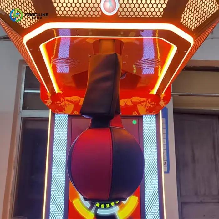 Machine de jeu d'arcade de boxe sportive à monnayeur, console de jeu électronique de frappe et de coup de pied, prix compétitif