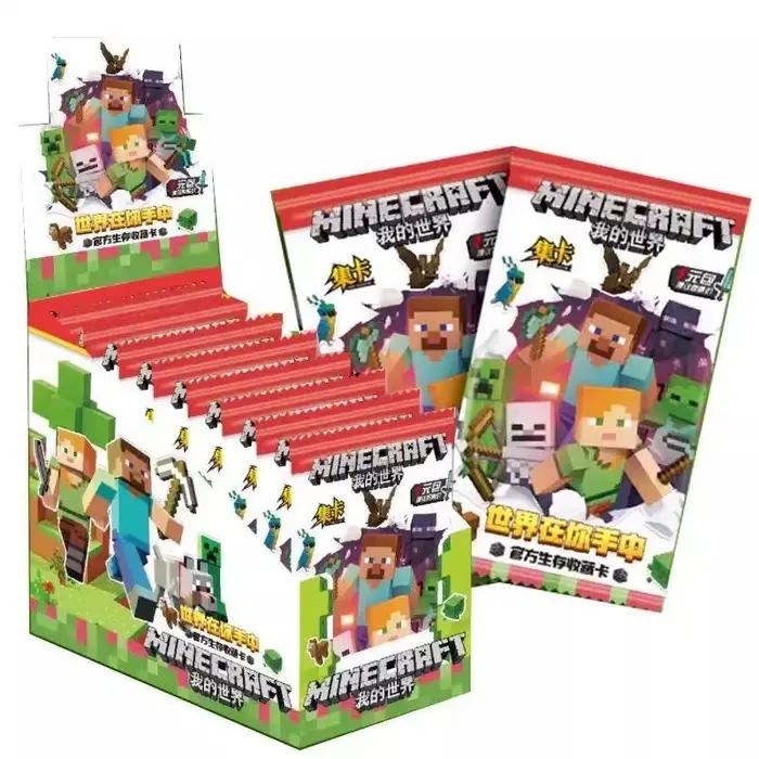 Carte Minecraft : Vos mains tiennent le monde – Collection de cartes de jeu Mario