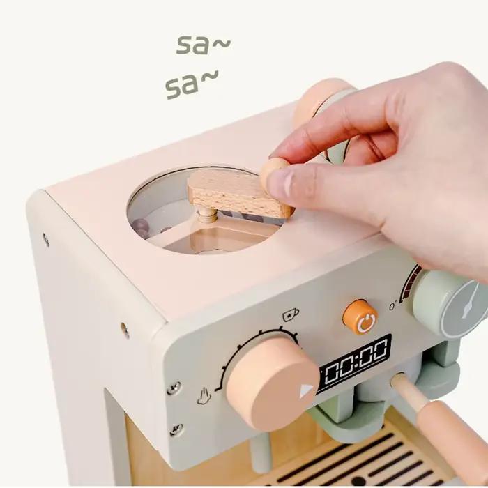 Jeu de cuisine en bois pour enfants