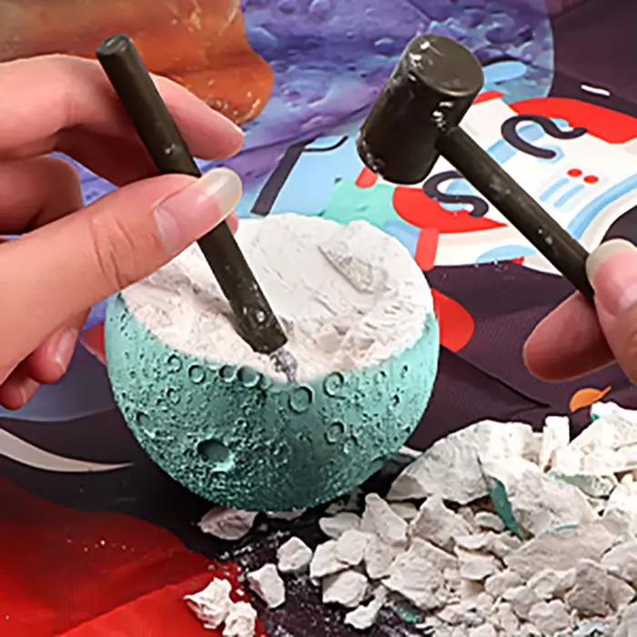 Ensemble d'Exploration Archéologique Jouets Éducatifs Planètes Minéraux Outils Fouilles Pour Enfants Occasions Spéciales