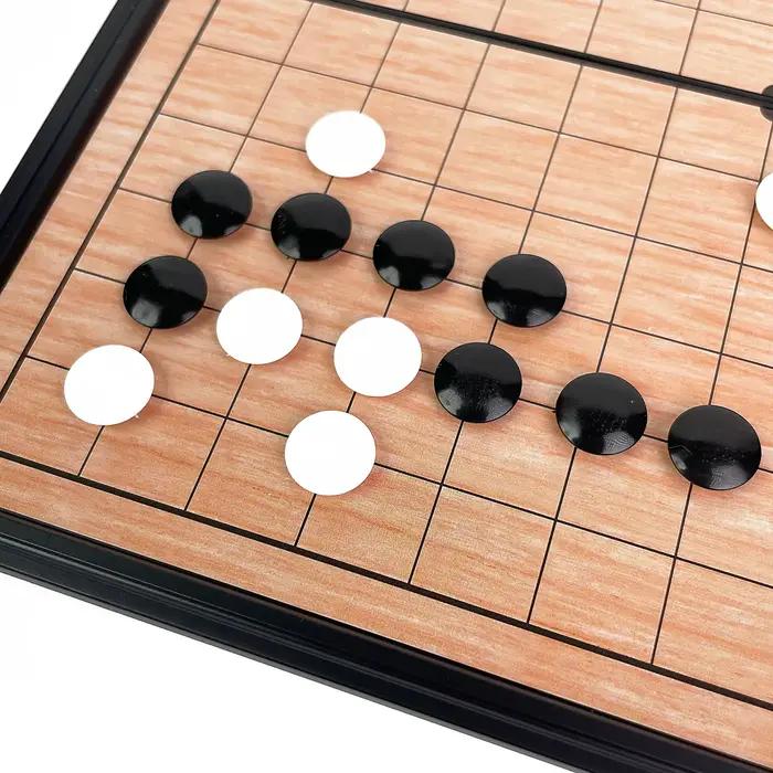 Jeu de Go 13x13 Table Portable Classique pour Voyage Traditionnel Plateau de Baduk Weiqi Occasions Spéciales Loisirs Familiaux Éducation Critique Stratégie