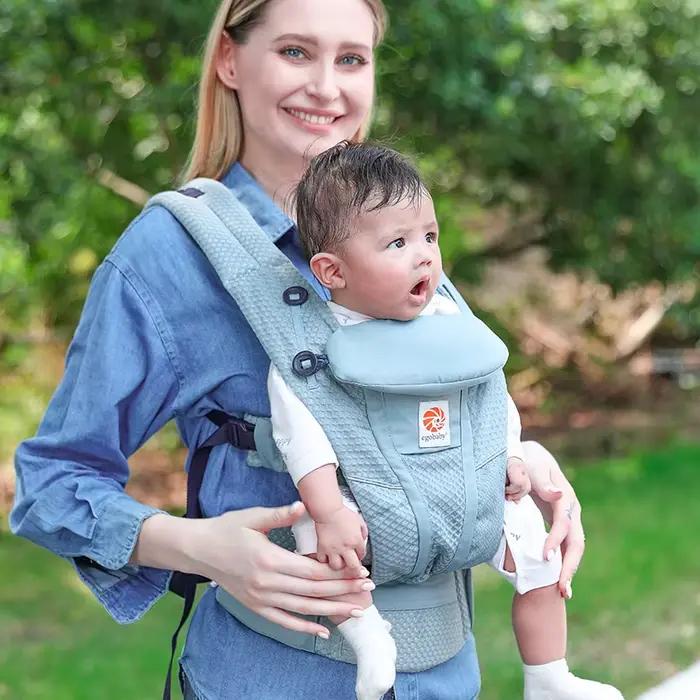 Porte-bébé en coton ergonomique