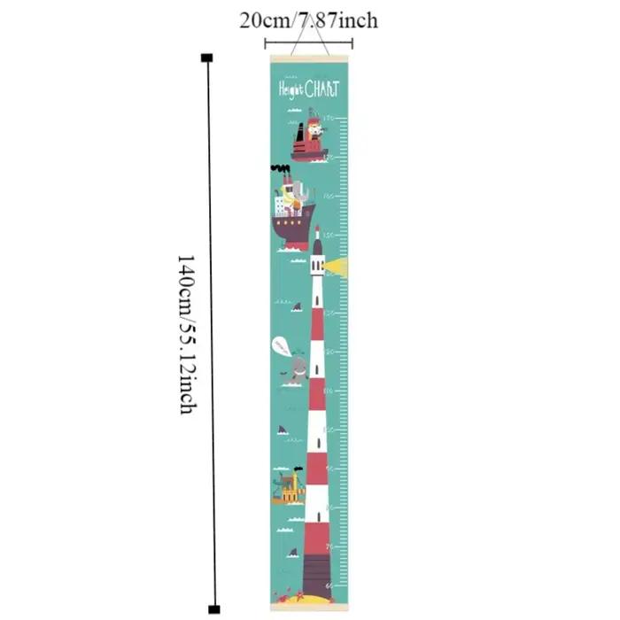 Règles de mesure de hauteur pour enfants