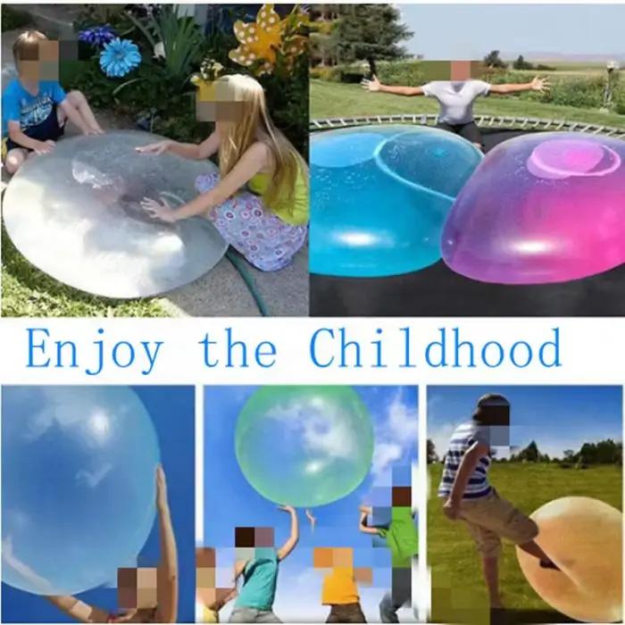 Boule à bulles d'eau d'extérieur pour enfants