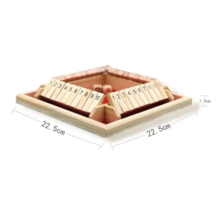 Jeu de société de dés arithmétiques