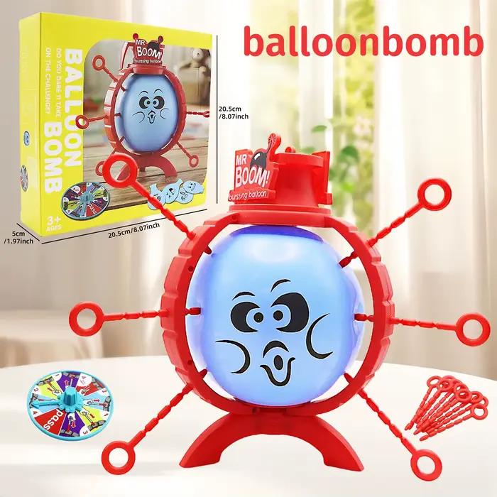 Jouet de fête interactif de table : ballon éclatant, blague amusante