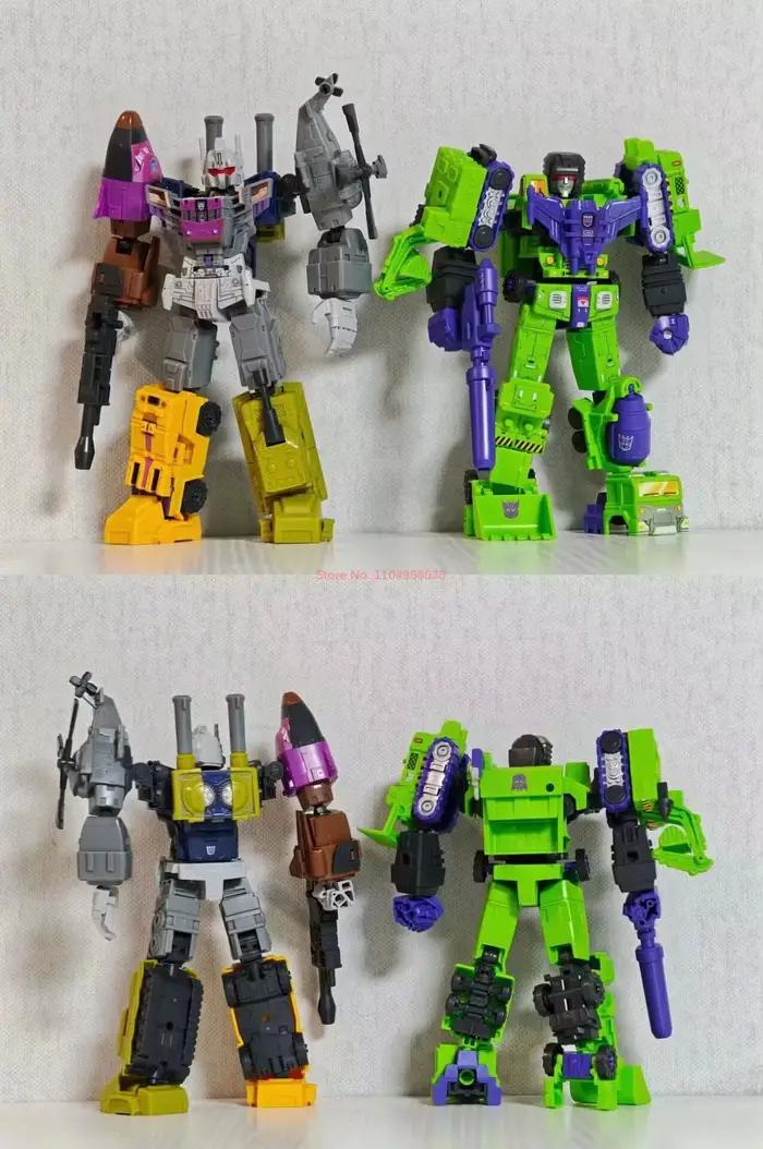 Nouveau Pack d'Extension Figurine d'Action Authentique Blokees Transformers Bruticus Combaticons Modèle Anime Articulé à Assembler Cadeau