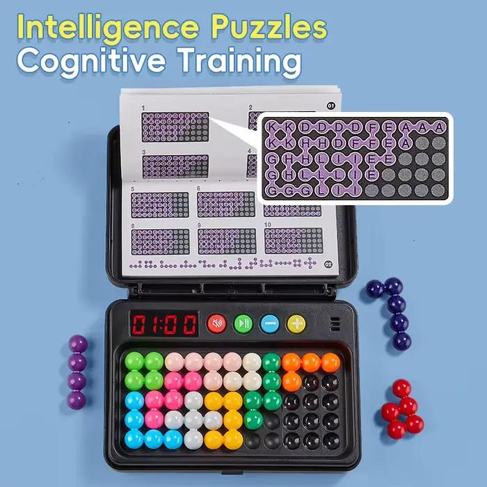 Jouet IQ 500 niveaux, jeu de défi intelligent Puzzle avec minuterie-échecs à pensée logique