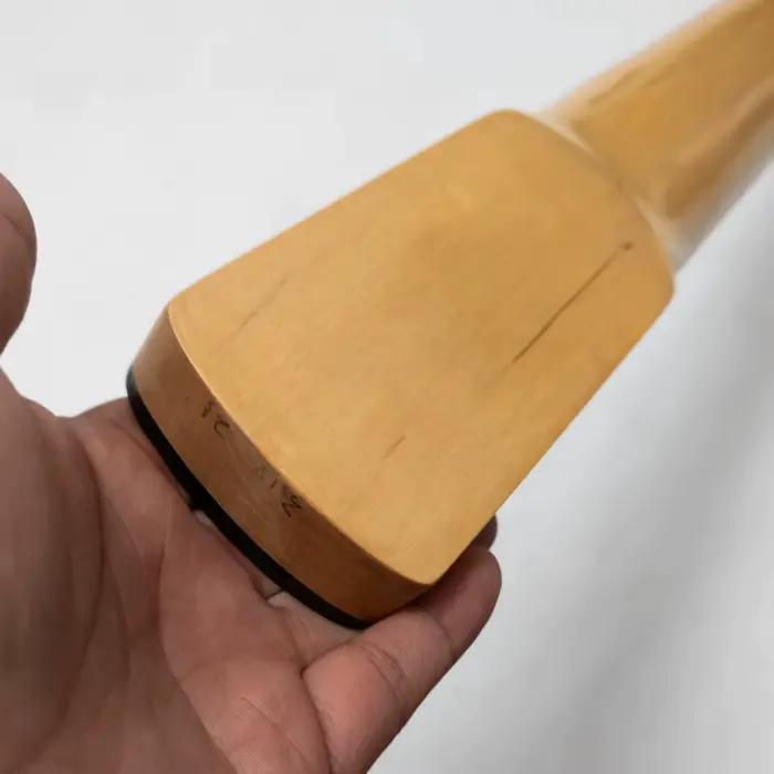 Manche de basse à 5 cordes en érable, 20/21 frettes, à visser, pièce de rechange DIY pour basse, avec ou sans accordeurs
