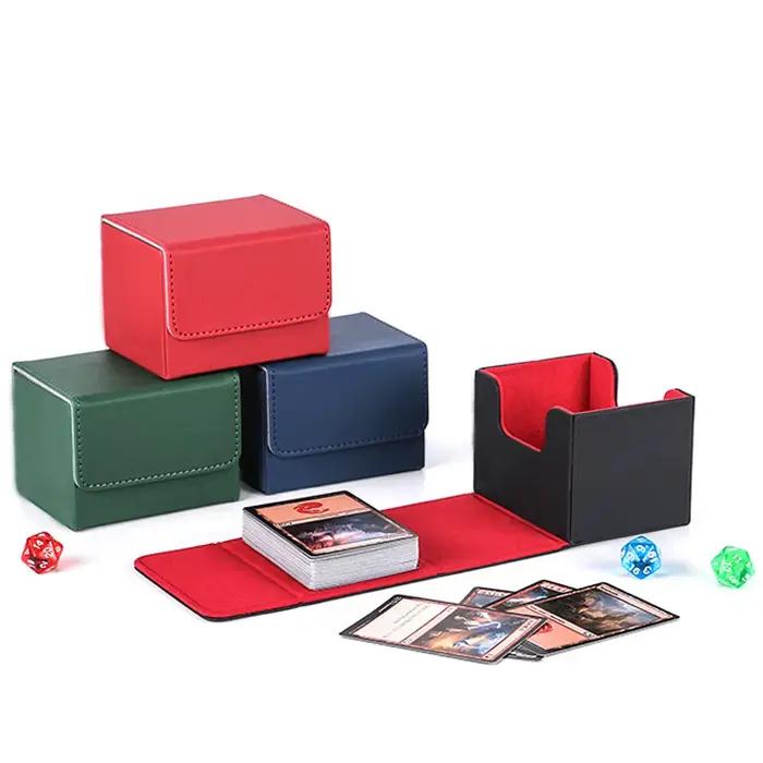 100 + boîte de jeu de cartes à collectionner